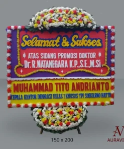 Alternative view of Bunga Papan Congratulations - B