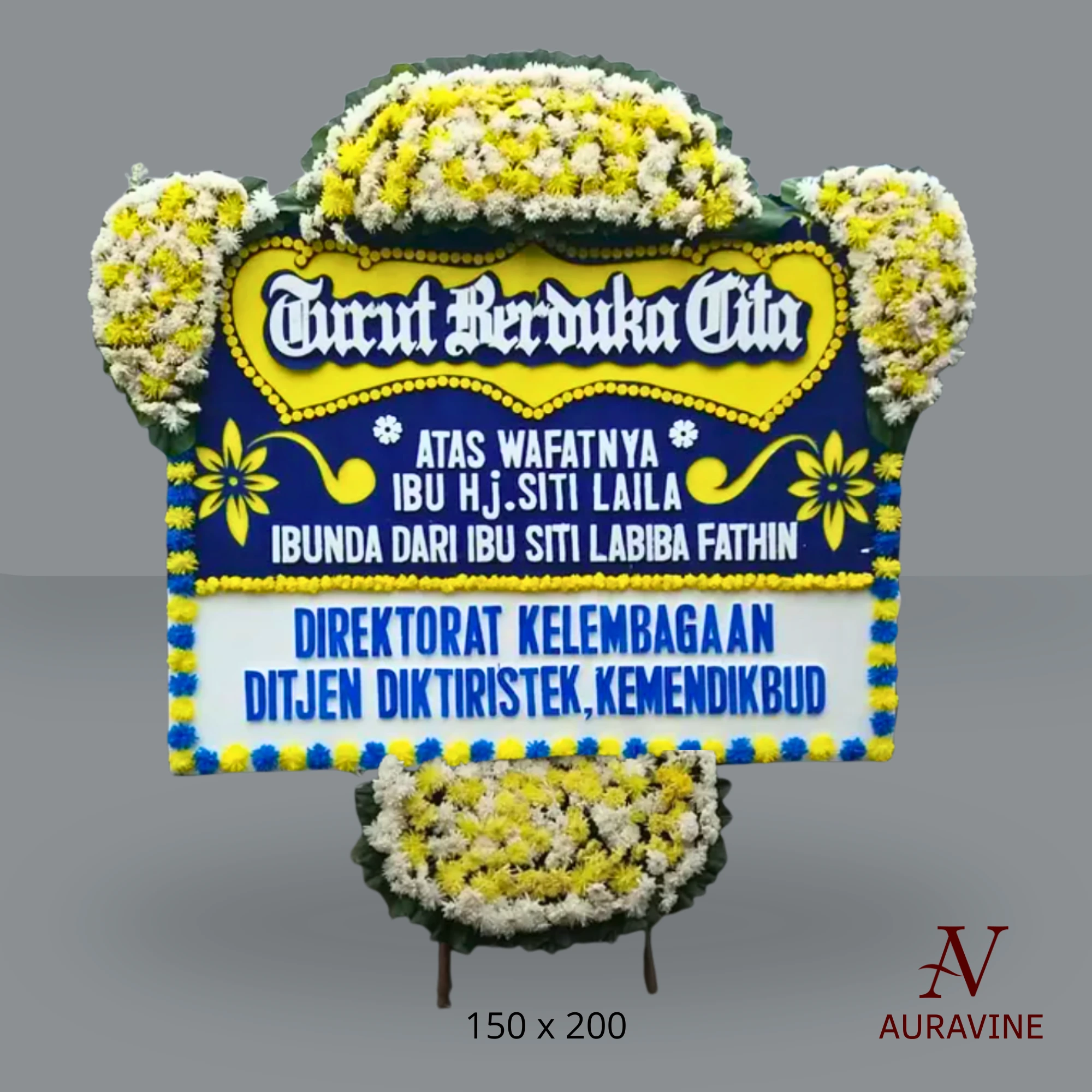 Bunga Papan Duka Cita - B4T 3 Bunga Papan Duka Cita - B4T - Gambar 3