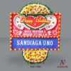 Bunga Papan Happy Wedding B 1 (A) Bunga Papan Happy Wedding - Standard 1