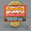 Bunga Papan Happy Wedding - Standard 5