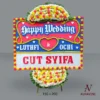 Bunga Papan Happy Wedding B 5 Bunga Papan Happy Wedding - Standard 4