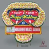 Bunga Papan Happy Wedding F 4 Bunga Papan Happy Wedding - Prestige 4