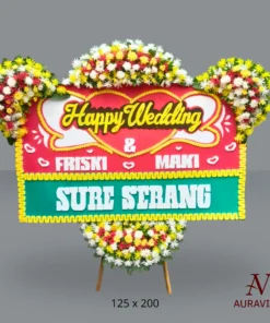 Bunga Papan Happy Wedding - S4T 7 Bunga Papan Happy Wedding S4T 3 Bunga Papan Happy Wedding - S4T