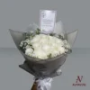Hand Bouquets – White Round 3 Hand Bouquets White Round Hand Bouquets – White Round