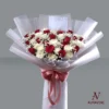 Hand Bouquets - 2 Tone Roses Arrangement