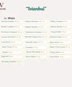 Parcel Makanan - Istanbul 5 Parcel Makanan 10 Parcel Makanan - Istanbul