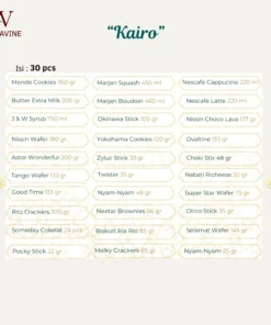 Parcel Makanan - Kairo 5 Parcel Makanan 12 Parcel Makanan - Kairo