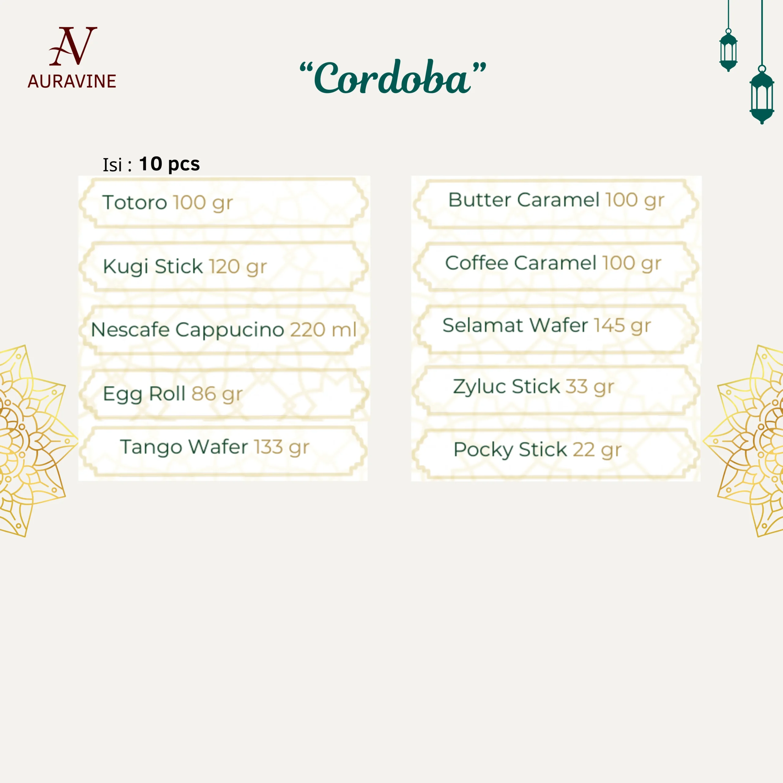 Parcel Makanan - Cordoba 3 Parcel Makanan - Cordoba - Gambar 3