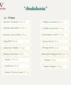 Parcel Makanan - Andalusia 5 Parcel Makanan 6 Parcel Makanan - Andalusia