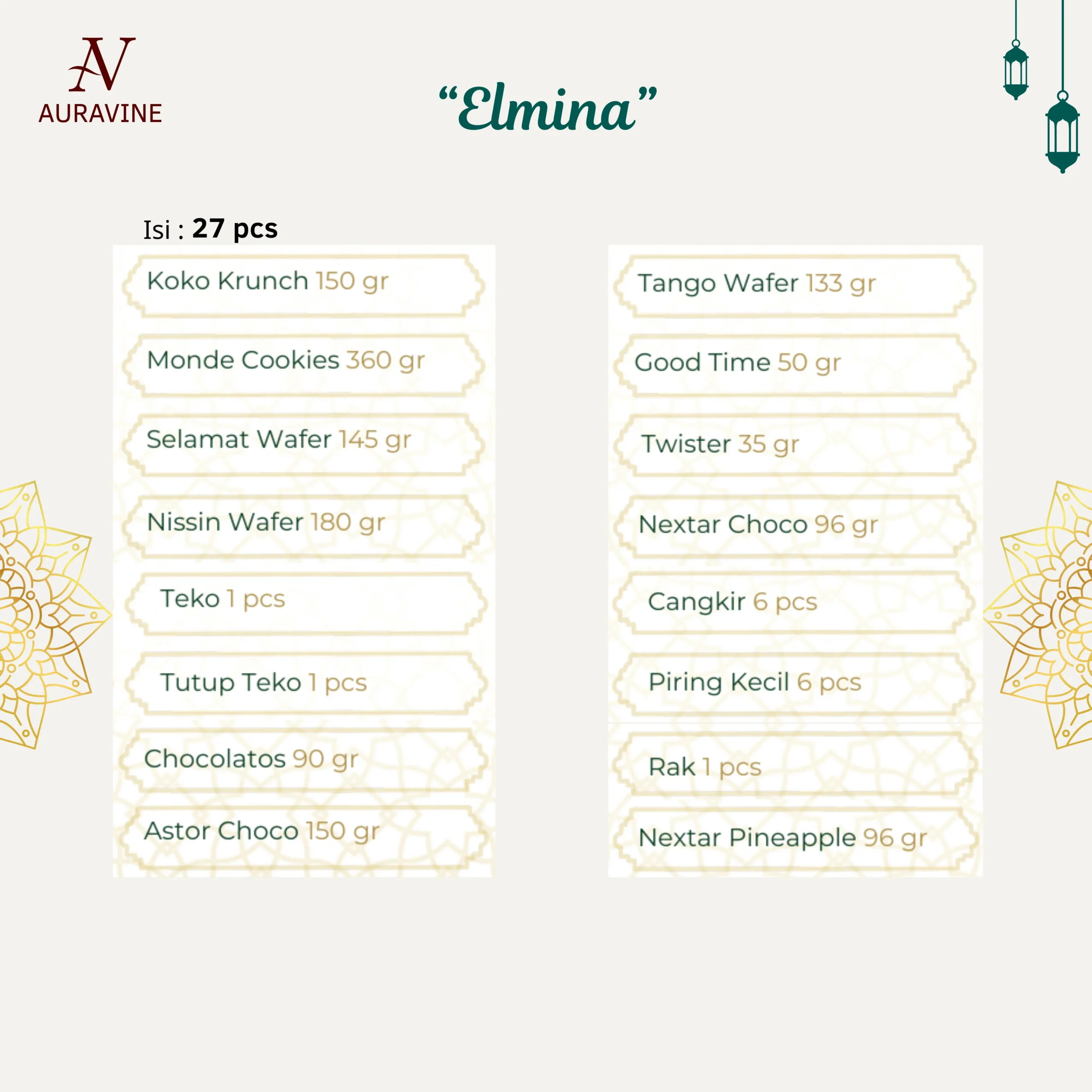 Parcel Mix - Elmina 3 Parcel Mix - Elmina - Gambar 3