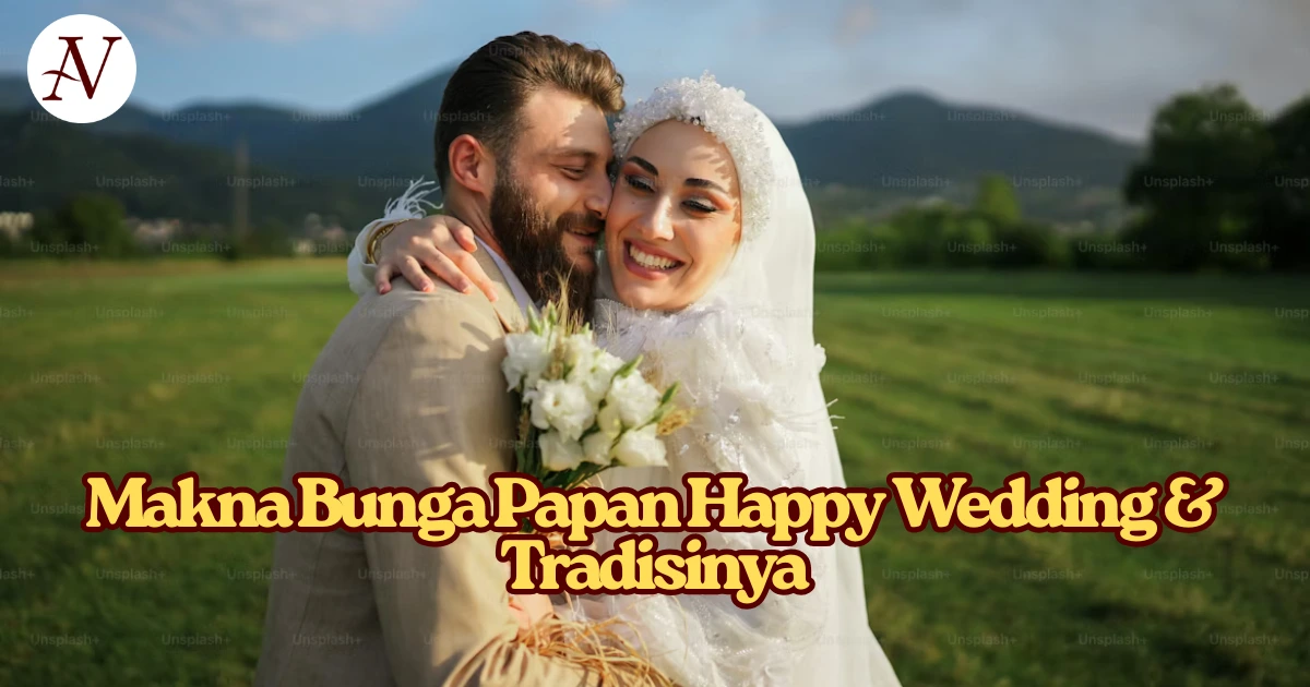 Makna Bunga Papan Happy Wedding & Tradisinya