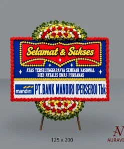 (B) Bunga Papan Congratulations - Basic 3
