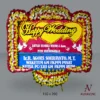 pres2 Bunga Papan Happy Wedding - Prestige 2