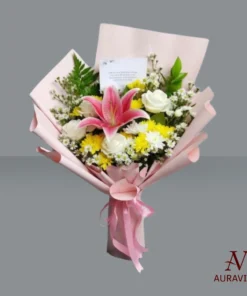 Hand Bouquets – Lily Mix 2