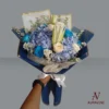 495k Auravine Velvet Bleu - Exclusive Item