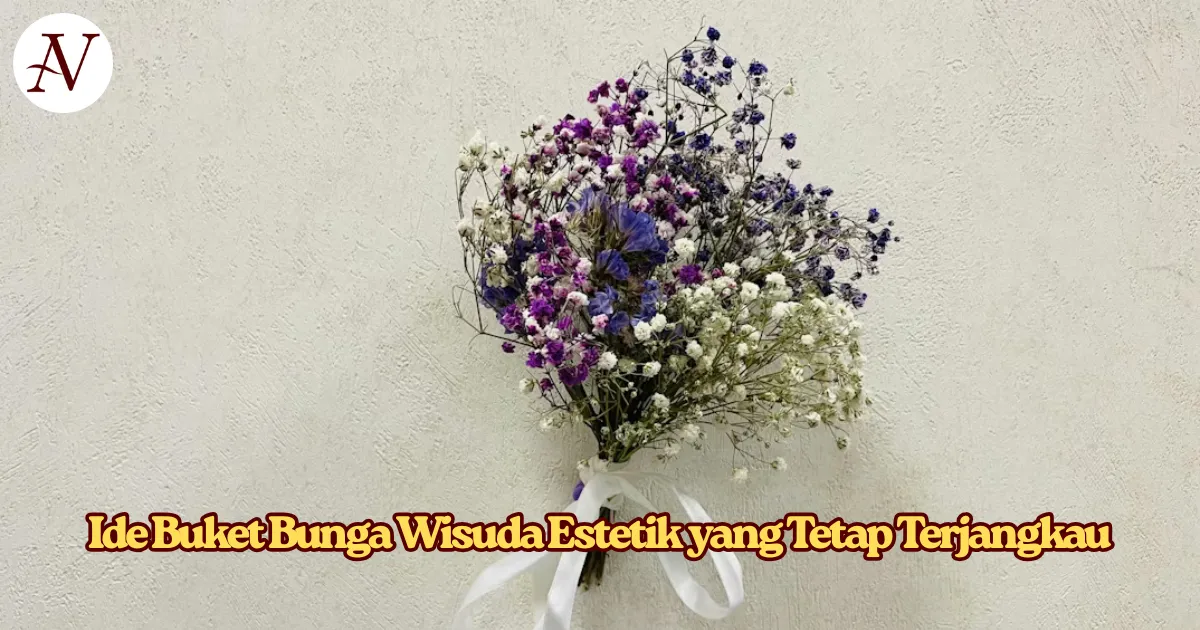Ide Buket Bunga Wisuda Estetik yang Tetap Terjangkau