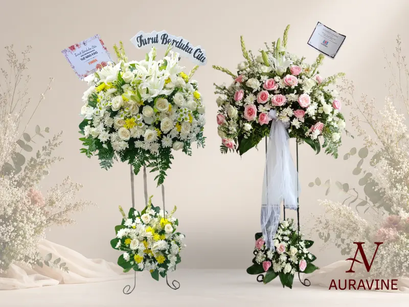 Standing flower Jakarta Selatan - Auravine Florist